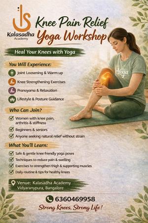Yoga for Knee Pain & Arthritis