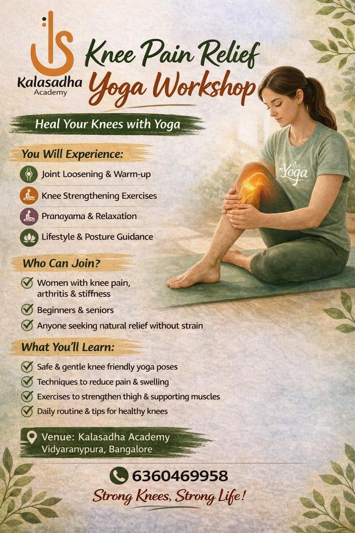 Yoga for Knee Pain & Arthritis