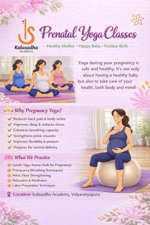 Prenatal Yoga Classes in Vidyaranyapura